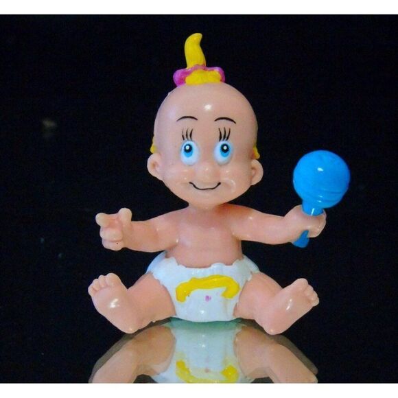 Disney Baby Herman Who Framed Roger Rabbit PVC Toy Vintage 1987 Miniature - Picture 1 of 5